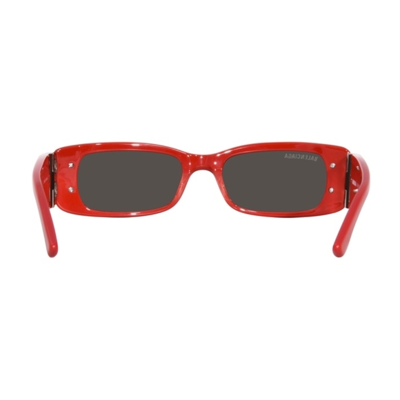 NEW BALENCIAGA SQUARE RED UNISEX BB0096S 015 SUNGLASSES - Picture 6 of 7